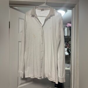 FATHER SONS white button shirt